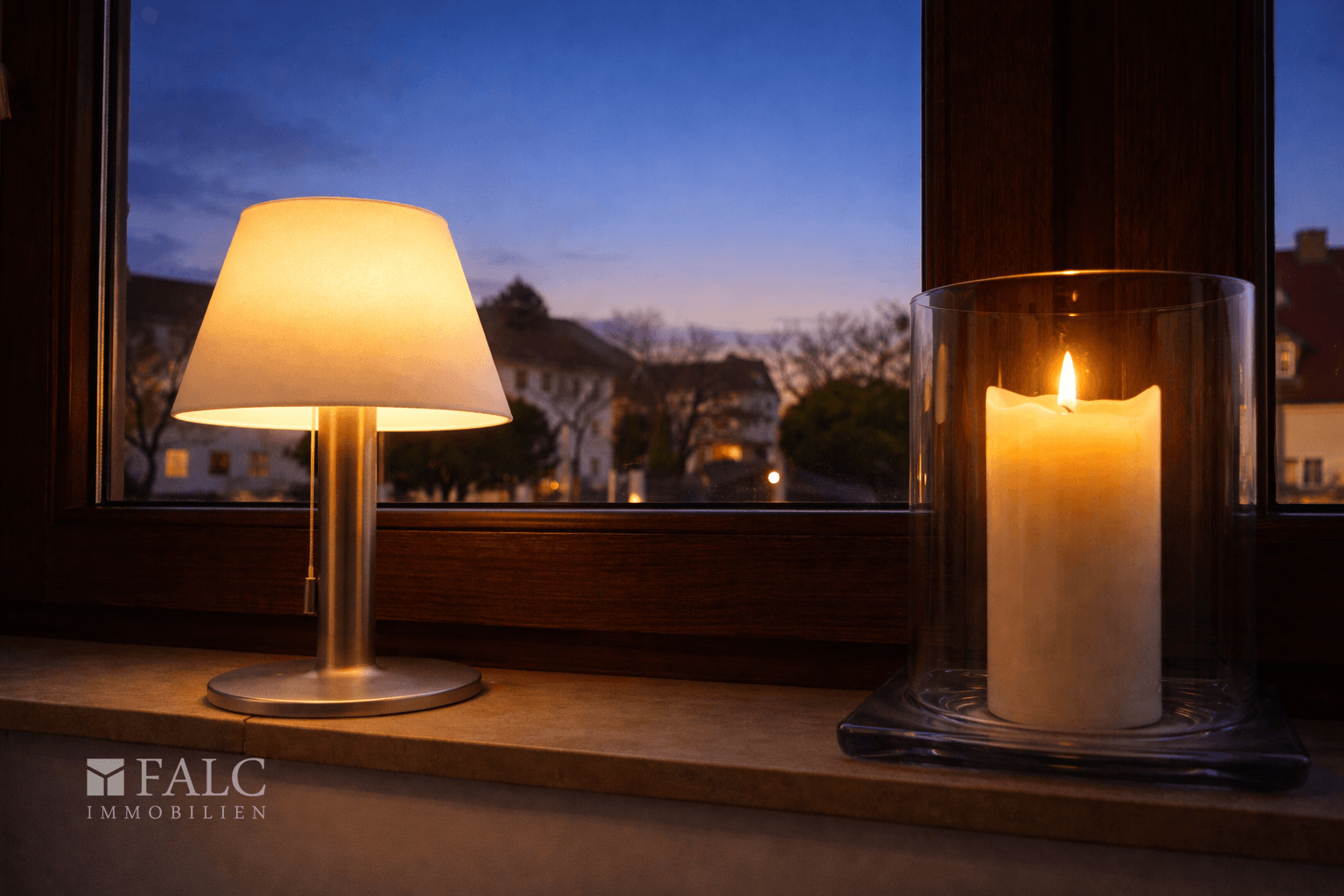 Abenddstimmung im Wohnzimmer